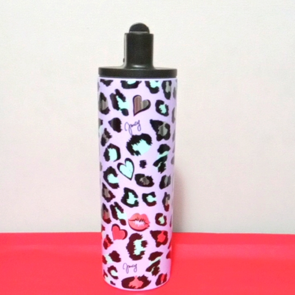 Juicy Couture Purple Leopard Travel Tumbler 💜💜💜💜